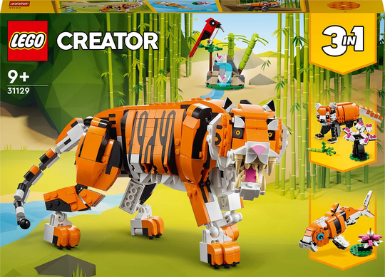 LEGO Creator 31129 Majesteettinen Tiikeri