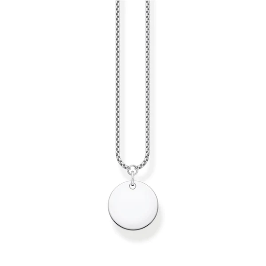 Thomas Sabo Disc kaulakoru, hopeaa, KE1958-001-21