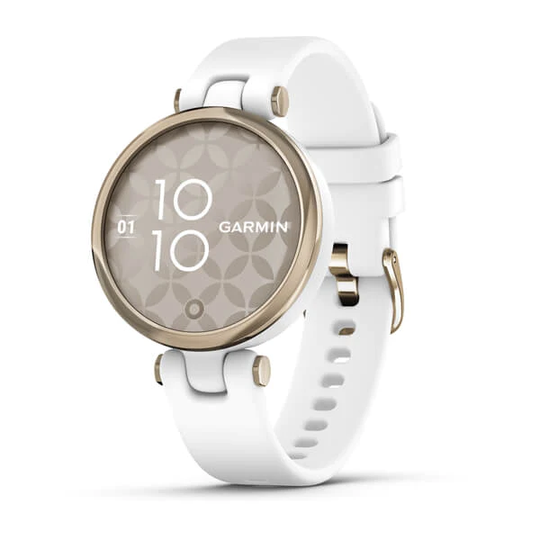 Garmin Lily Sport Cream Gold-White, vaalea kulta ja valkoinen 010-02384-10