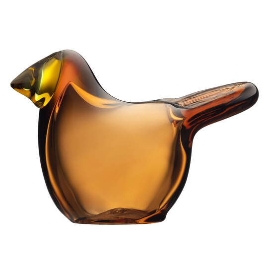 Iittala Birds by Toikka Sieppo, kupari - sitruunankeltainen