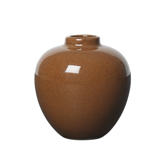 ferm LIVING Ary Mini vaasi, S, ruskea