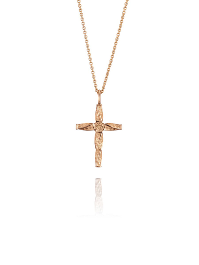 Lumoava Aarre Risti (14K) -kaulakoru L7020 7300