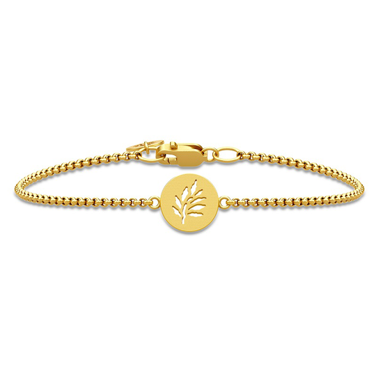 Julie Sandlau Signature Kullattu Hopea Rannekoru BR182GD