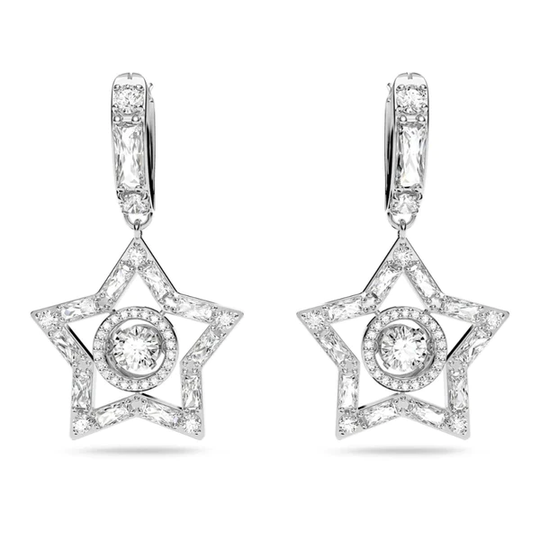 Swarovski Stella vaaleat kristallikorvakorut