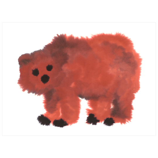 The Wrong Shop Bear juliste, 68 x 50 cm