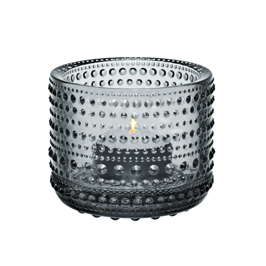 Iittala Kastehelmi kynttilälyhty 64 mm, harmaa