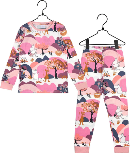 Muumi Laakso Pyjama, Pink, 98-104