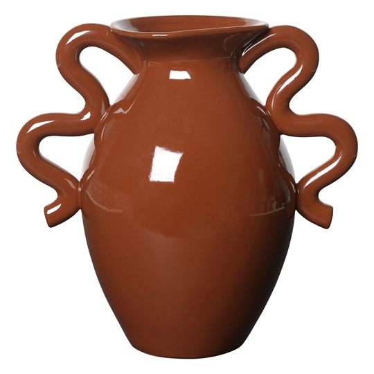 ferm LIVING Verso maljakko, terrakotta