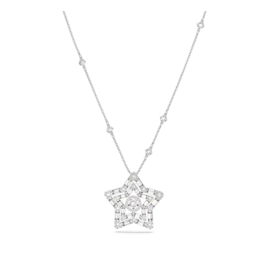 Swarovski Stella riipus, vaalea, kirkkaat kristallit