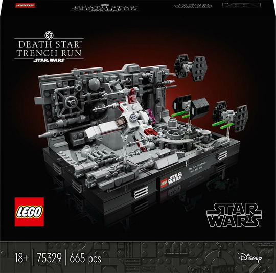 LEGO Star Wars 75329 Jedi™-koulutus Dagobah™-planeetalla -dioraama