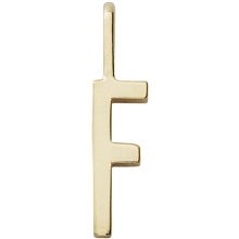 Design Letters Archetype Charm 10 mm Gold A-Z F