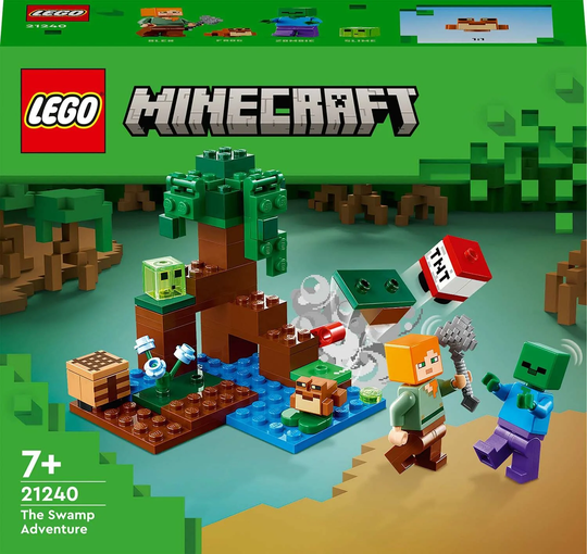 LEGO Minecraft 21240 Suoseikkailu