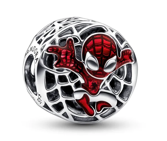 Pandora Spiderman Marvel Sterlinghopea Riipus 792350C01