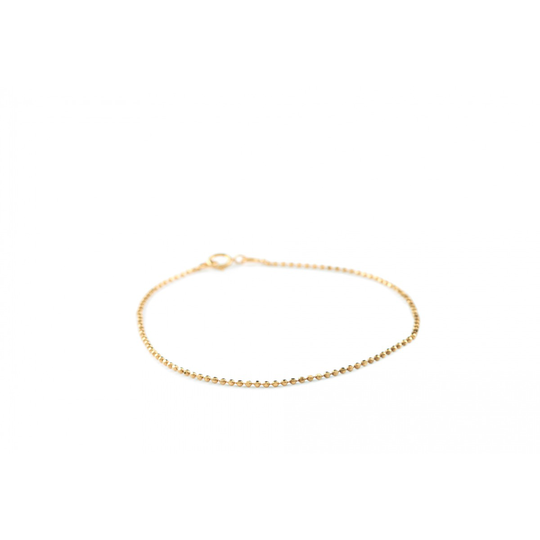 Pernille Corydon Facet Plain Bracelet Kullattu Hopea Rannekoru B-103-GP