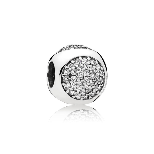 Pandora Dazzling Droplet Sterlinghopea Riipus Ja Zirkonia 796214CZ
