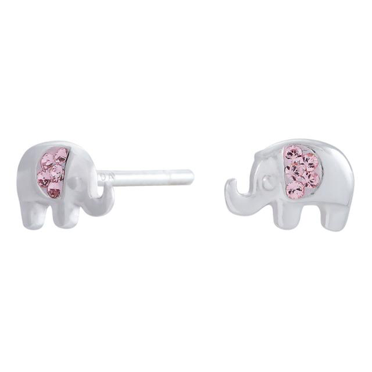 Nordahl Andersen Girls Elephant Sterlinghopea Korvakorut Ja Zirkonia 325096