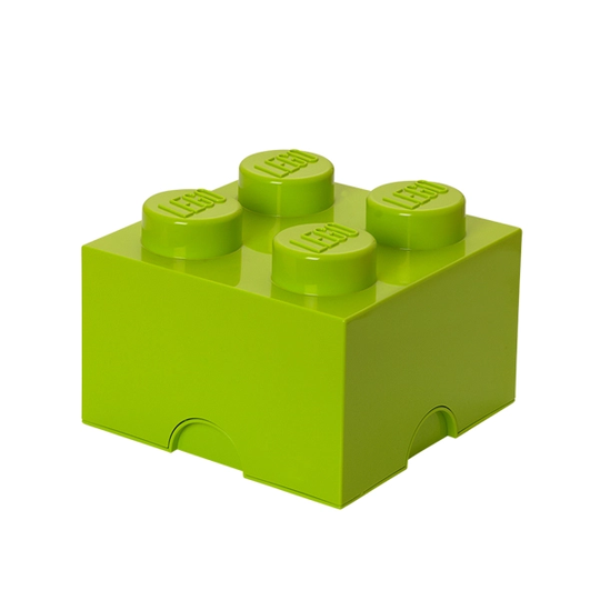 Room Copenhagen Lego Storage Brick 4 säilytyslaatikko, lime