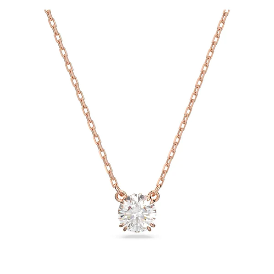 Swarovski Constella riipus, rosekullan värinen