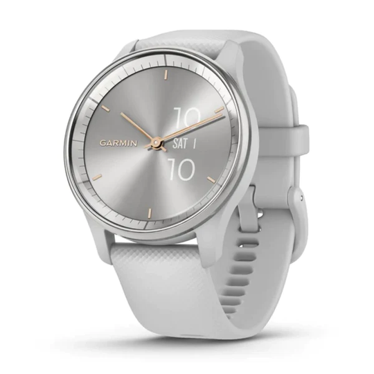 Garmin Vivomove Trend, hopea ja utuharmaa, hybridiälykello 010-02665-03