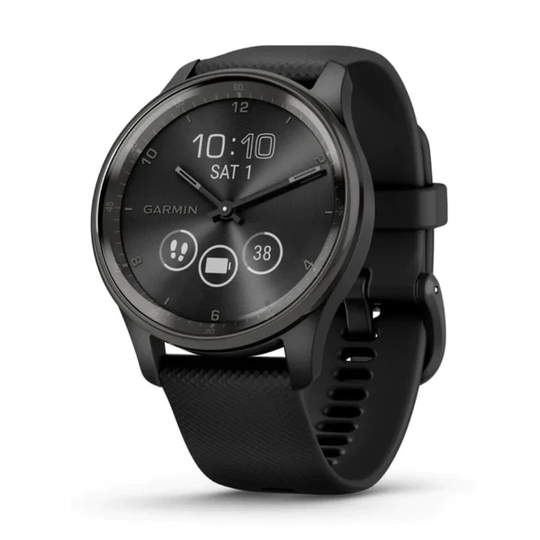 Garmin Vivomove Trend, grafiitinharmaa ja musta, hybridiälykello 010-02665-00