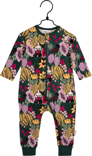 Muumi Papaya Pyjama, Vihreä, Koko 62