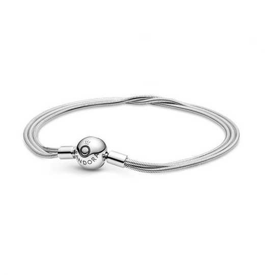 Pandora Moments Multi Snakes Chain -rannekoru 19 cm 599338C00