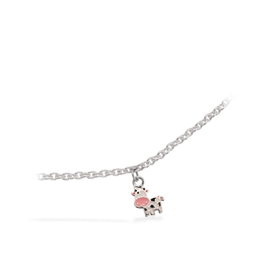 Scrouples Girls Cow Sterlinghopea Rannekoru Ja Zirkonia 672122