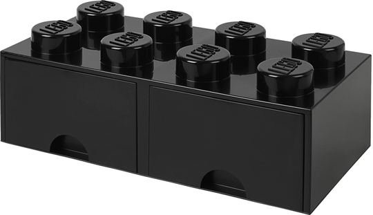 LEGO Säilytyslaatikko 8, Musta