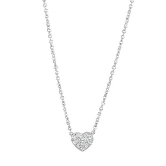 Nordahl Andersen Ylittäa 14 Karaatin Valkokulta Kaulakoru Ja Timantteja 0,064 Carat W/si 238009BR6