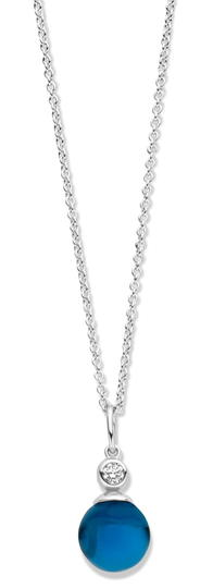 Spirit Icons Figaro Pendant Sterlinghopea Kaulakoru Ja Zirkonia S10931-45