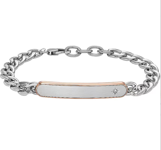 Fossil Mens Ruostumaton Teräs Rannekoru JF04395998