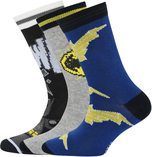 LEGO Wear Sukat 3-pack, Blue Melange, 26-27