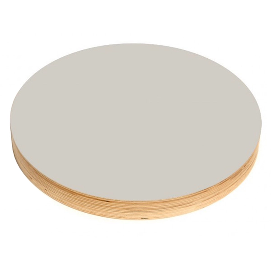 Kotonadesign Muistitaulu pyöreä, 50 cm, harmaa