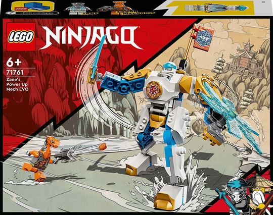 LEGO NINJAGO 71761 Evoluutio: Zanen Tehorobotti