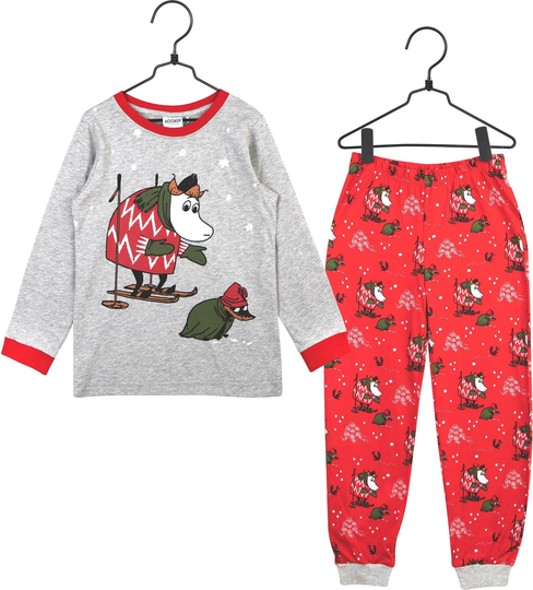 Muumi Surku Pyjama, Punainen, 86-92