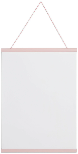Minitude Julisteenripustin Iso, Dusty Pink
