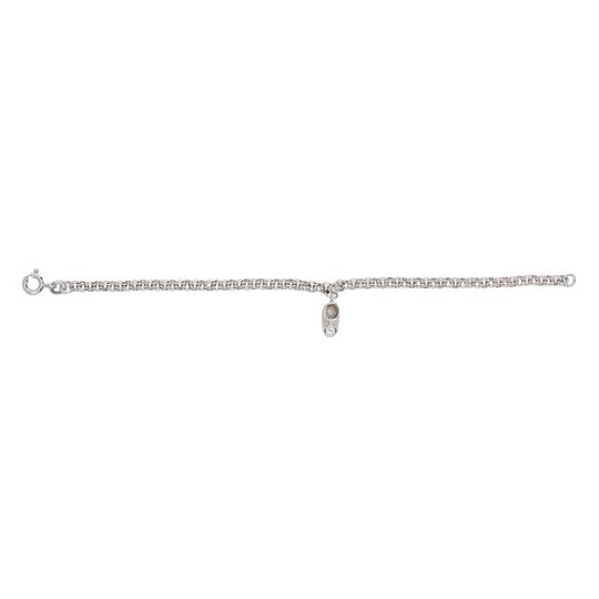 Nordahl Andersen Rodiumpinnoitettu Hopea Rannekoru A825002