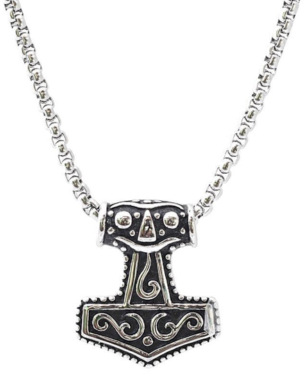 Northern Viking Jewelry Mjölnir Thor´s Hammer - kaulakoru (55cm) NVJRS009