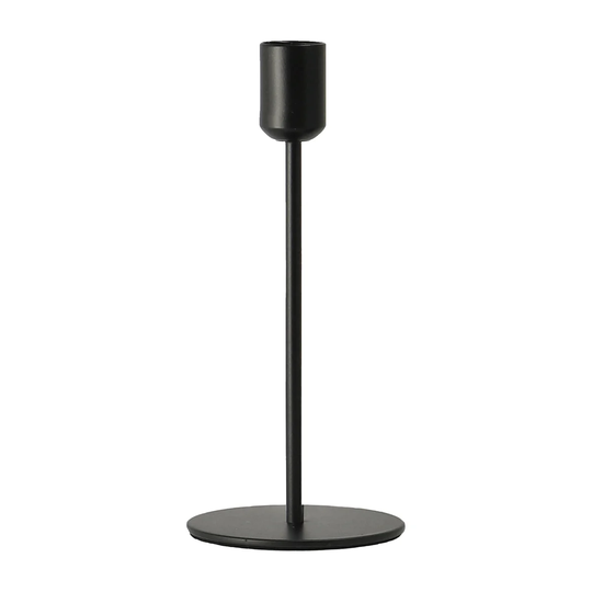 Scandi Living Arctic kynttilänjalka 18 cm Musta