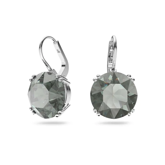 Swarovski Millenia korvakorut, pyöreät tummat kristallit