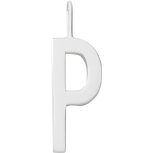 Design Letters Archetype Charm 16 mm Silver A-Z P