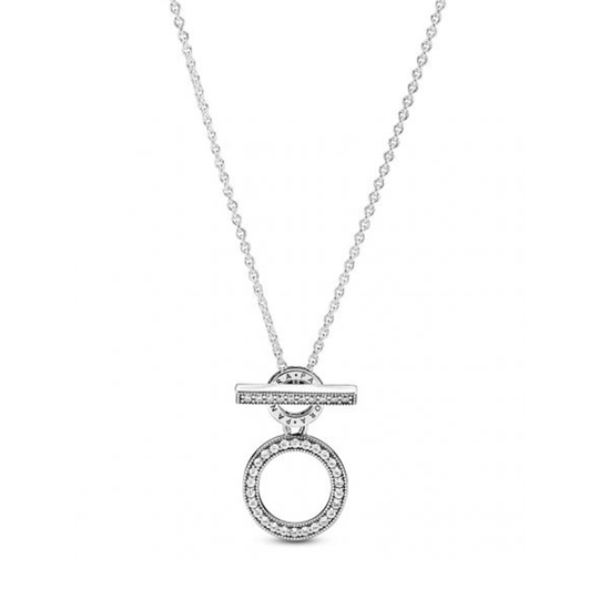 Pandora Double Hoop T-Bar 45 cm -kaulakoru 399039C01