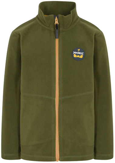 LEGO Wear Fleecetakki, Dark Khaki, 92