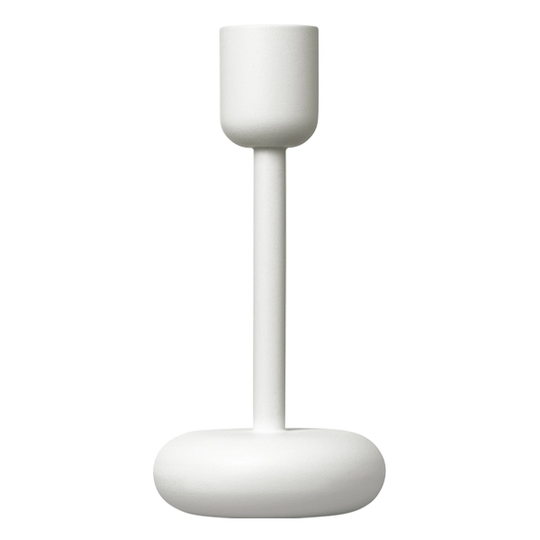 Iittala Nappula kynttilänjalka 183 mm, valkoinen