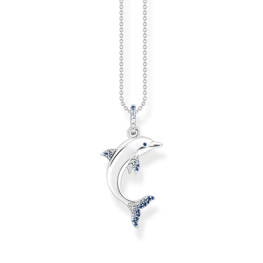 Thomas Sabo Dolphin kaulakoru, hopeaa, KE2144-644-1-L45V
