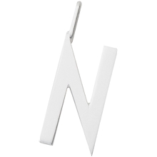 Design Letters Archetype Charm 16 mm Silver A-Z N