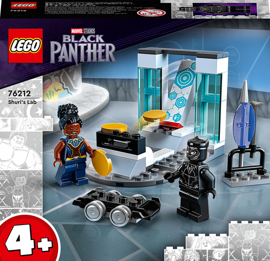 LEGO Super Heroes 76212 Shurin laboratorio
