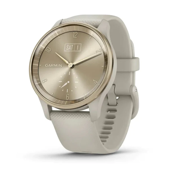 Garmin Vivomove Trend, vaalea kulta ja harmaa, hybridiälykello 010-02665-02
