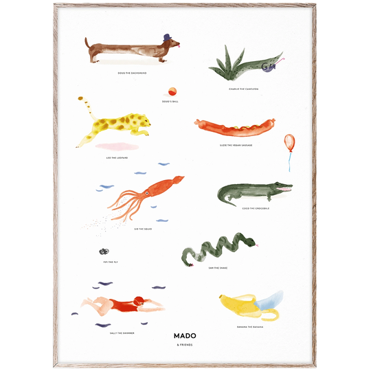 MADO The Mado Family juliste, 50 x 70 cm
