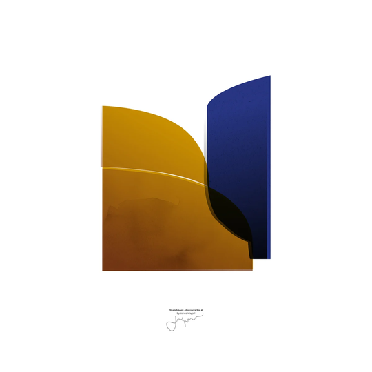 Paper Collective Sketchbook Abstract 04 -juliste 30 x 40 cm